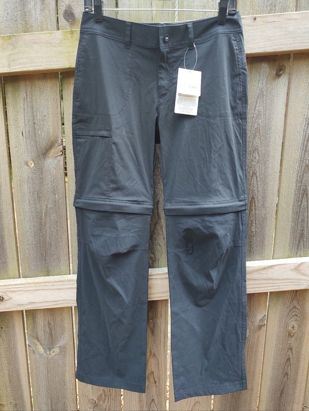 🏵️ Gander Mountain Guide Series Trailhead Convertible Grey Hiking Pants NWT $45